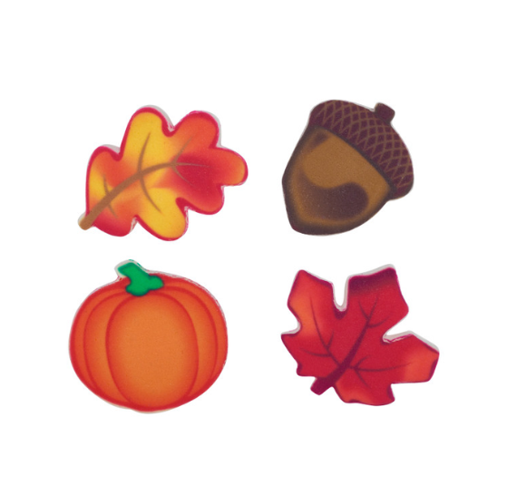 Fall Edible Icing Decorations | www.sprinklebeesweet.com
