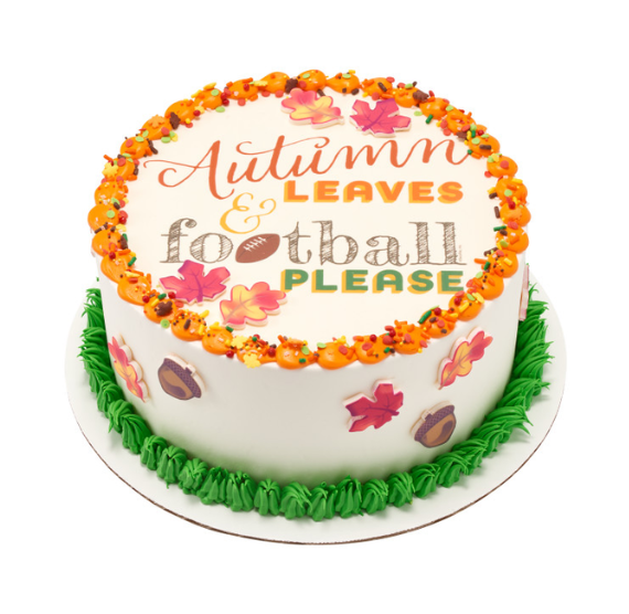 Fall Edible Icing Decorations | www.sprinklebeesweet.com