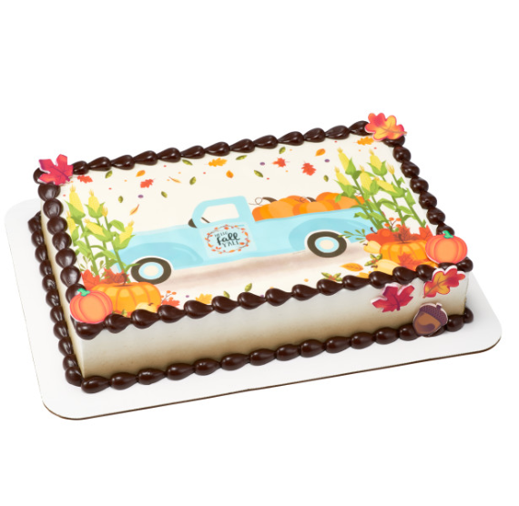 Fall Edible Icing Decorations | www.sprinklebeesweet.com