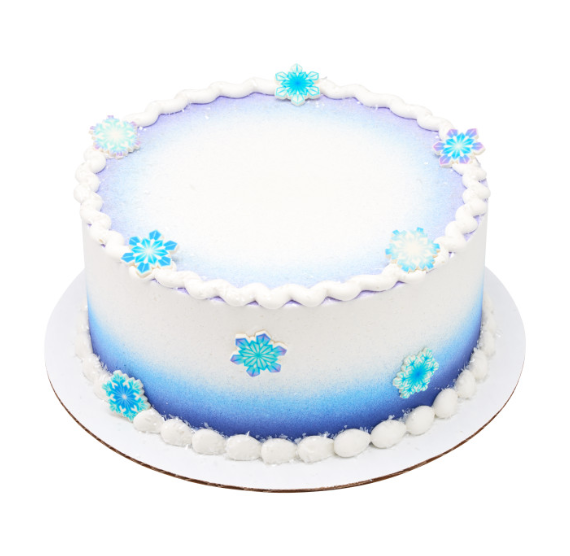 Snowflake Edible Icing Decorations: 36 Count | www.sprinklebeesweet.com