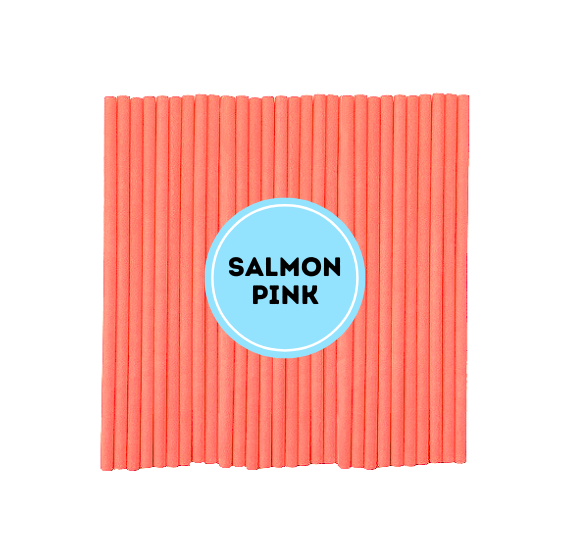 Pink Paper Lollipop Sticks: 4" | www.sprinklebeesweet.com