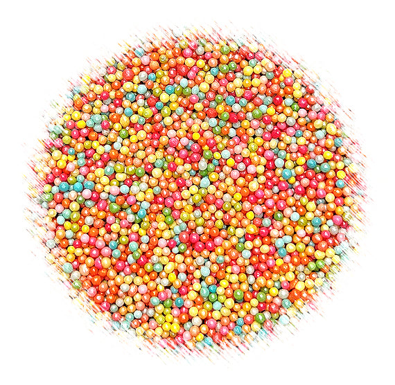 Bulk Nonpareils: Shimmer Summertime | www.sprinklebeesweet.com