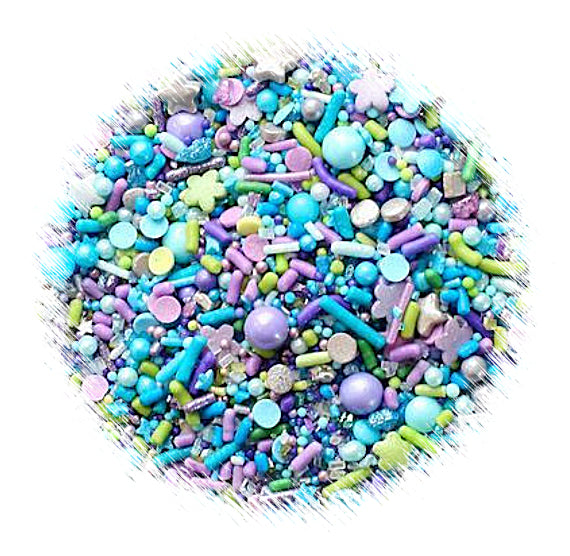 Bulk Sprinklefetti Under the Sea Sprinkle Mix | www.sprinklebeesweet.com