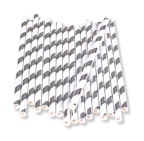 Metallic Silver Cake Pop Sticks: Stripe | www.sprinklebeesweet.com