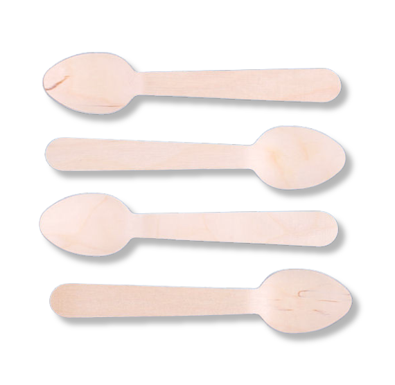 Disposable Wooden Spoons | www.sprinklebeesweet.com