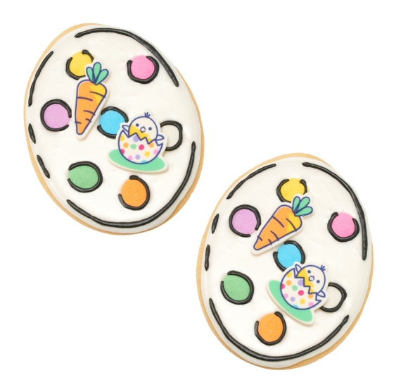 Easter Edible Icing Decorations: 36 Count | www.sprinklebeesweet.com