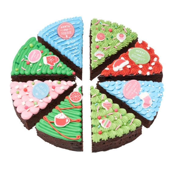 Merry & Bright Edible Icing Decorations | www.sprinklebeesweet.com