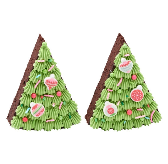 Christmas Ornaments Sugar Toppers | www.sprinklebeesweet.com
