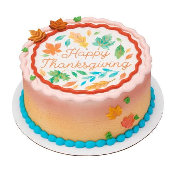 Fall Leaves Sugar Toppers | www.sprinklebeesweet.com