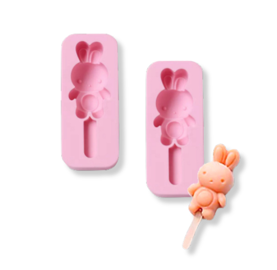 Bunny Rabbit Cakesicle Mold Set | www.sprinklebeesweet.com