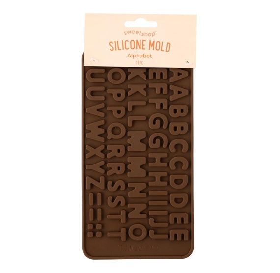 Sweetshop Alphabet Mold | www.sprinklebeesweet.com