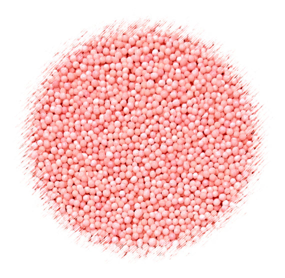 Baby Pink Nonpareils | www.sprinklebeesweet.com
