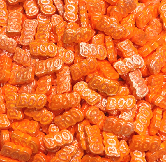 Halloween Candy Sprinkles: Boo | www.sprinklebeesweet.com