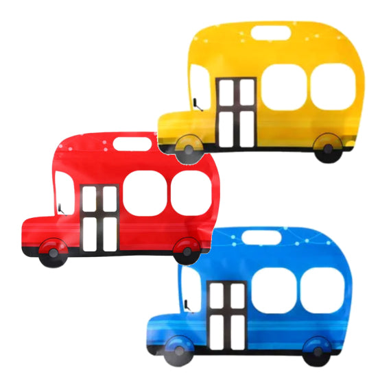 School Bus Shaped Cookie Bags | www.sprinklebeesweet.com