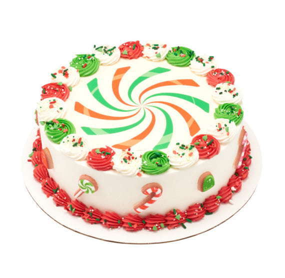 Christmas Candy Sugar Toppers | www.sprinklebeesweet.com
