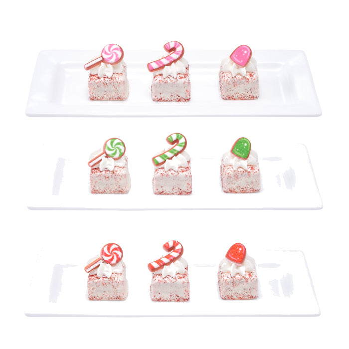 Christmas Candy Sugar Toppers | www.sprinklebeesweet.com