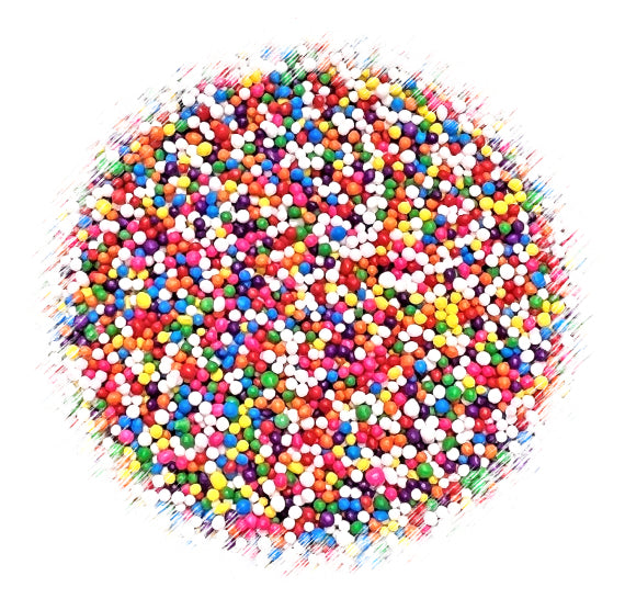 Classic Rainbow Nonpareils Mix | www.sprinklebeesweet.com