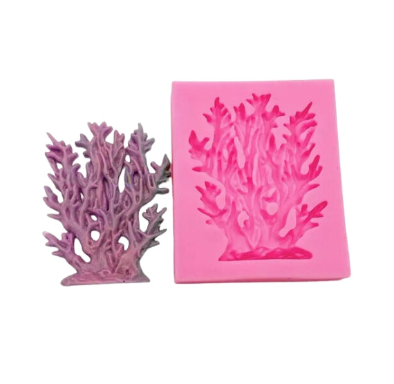 Fondant Mold: Coral Reef | www.sprinklebeesweet.com