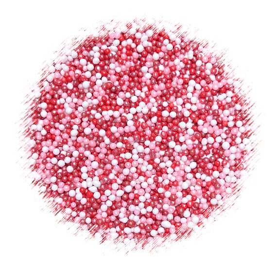 Bulk Valentine's Day Nonpareils: Cutie Pie | www.sprinklebeesweet.com