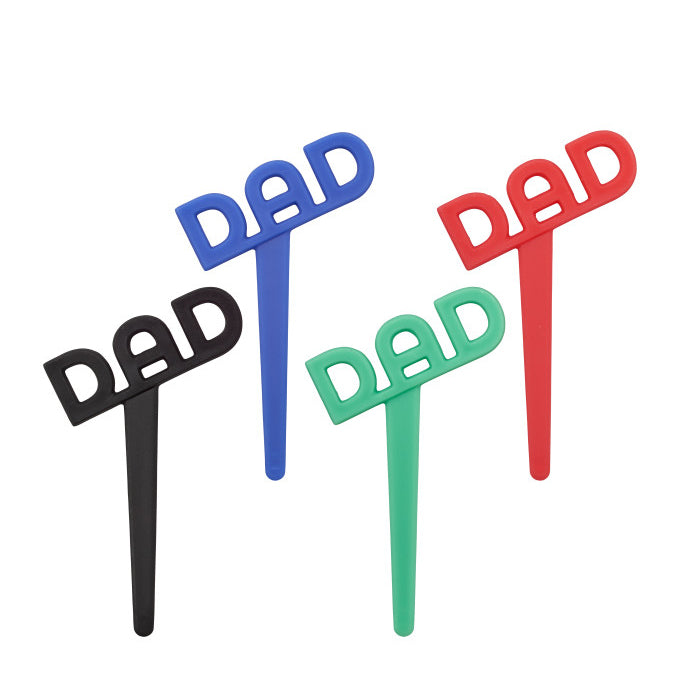 Dad Cupcake Picks | www.sprinklebeesweet.com