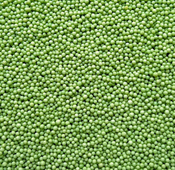 Deep Spring Green Nonpareils | www.sprinklebeesweet.com