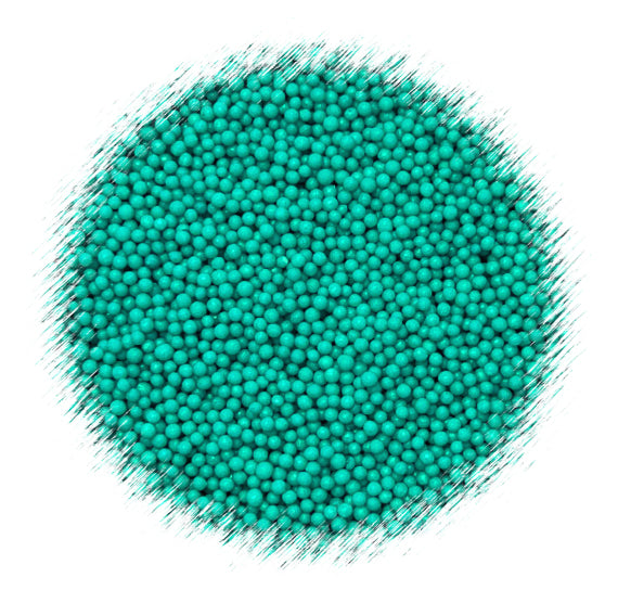 Teal Nonpareils | www.sprinklebeesweet.com