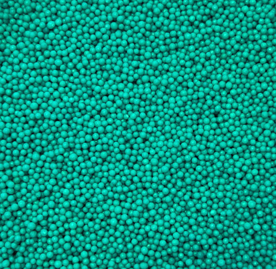 Teal Nonpareils | www.sprinklebeesweet.com