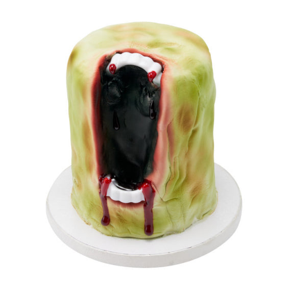 Halloween Cupcake Toppers: Vampire Fangs | www.sprinklebeesweet.com