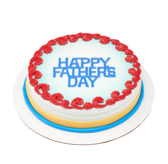 Happy Father's Day Cake Topper Set of 4 | www.sprinklebeesweet.com
