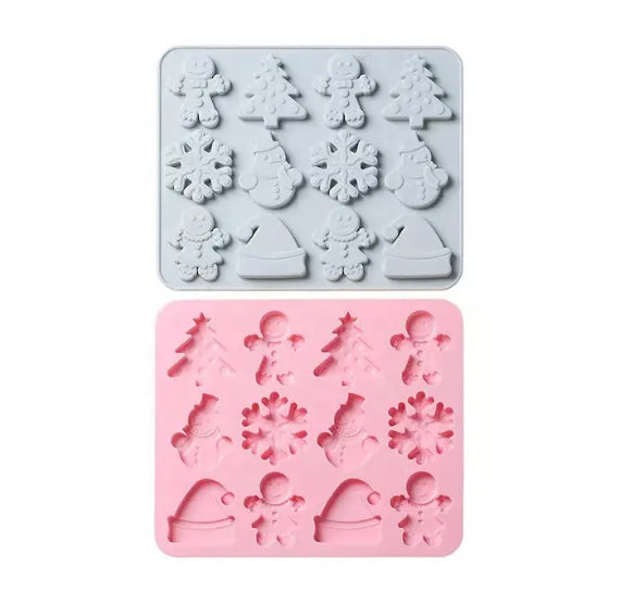 Thin Christmas Chocolate Mold | www.sprinklebeesweet.com
