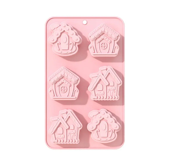 Christmas Gingerbread House Mold | www.sprinklebeesweet.com
