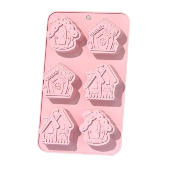 Christmas Gingerbread House Mold | www.sprinklebeesweet.com