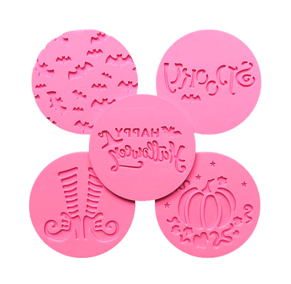 Halloween Fondant Embosser Set: Spooky | www.sprinklebeesweet.com