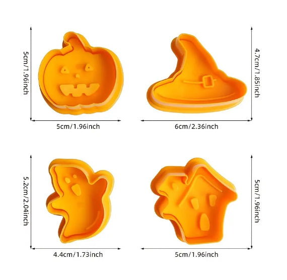Halloween Cookie Cutter Stampers | www.sprinklebeesweet.com