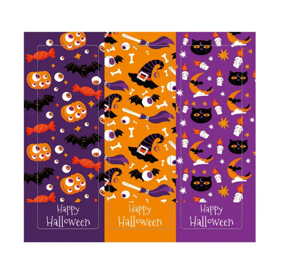 Halloween Treat Box Stickers: 5 Designs | www.sprinklebeesweet.com