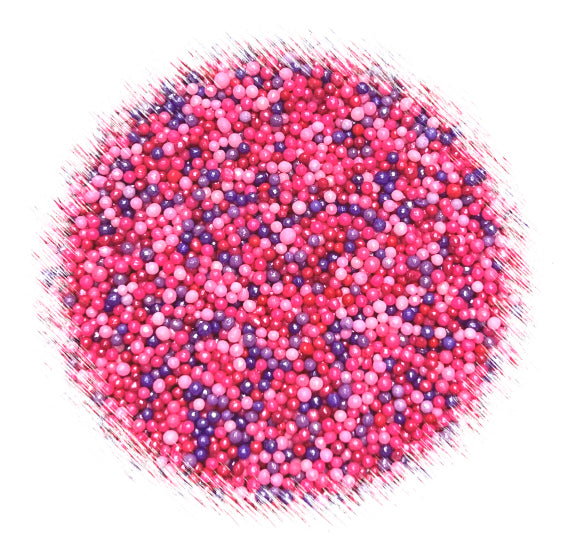 Valentine's Day Nonpareils: Kiss Me | www.sprinklebeesweet.com