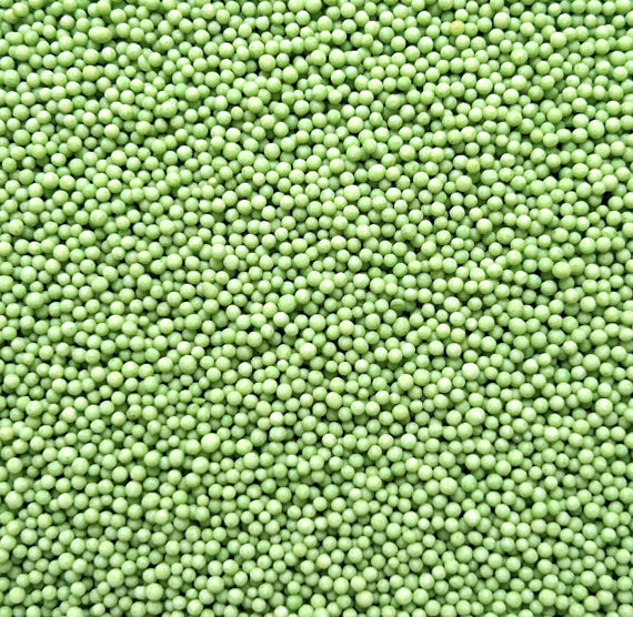 Spring Green Nonpareils | www.sprinklebeesweet.com