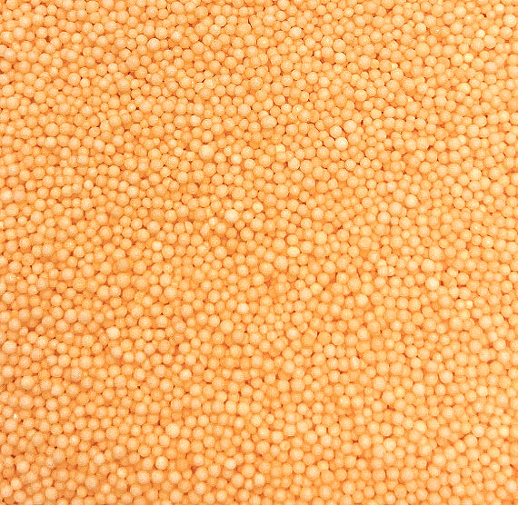 Light Peach Nonpareils | www.sprinklebeesweet.com