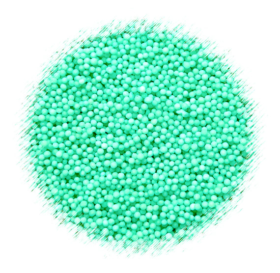 Light Seafoam Green Nonpareils | www.sprinklebeesweet.com