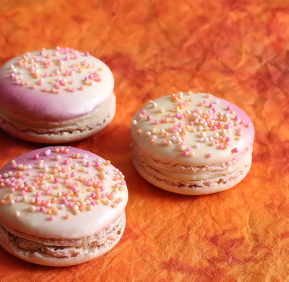 Bulk Nonpareils: Shimmer Pumpkin Sherbet | www.sprinklebeesweet.com