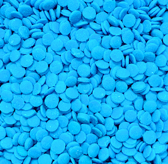 Bright Blue Dot Sprinkles: 5mm | www.sprinklebeesweet.com