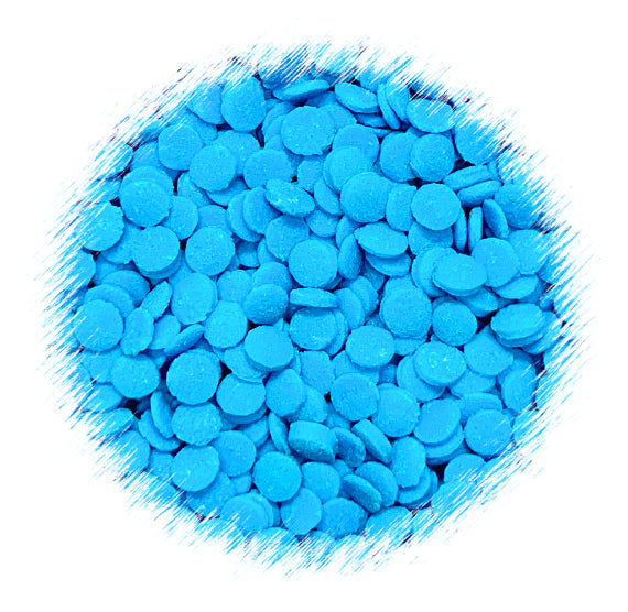 Bright Blue Dot Sprinkles: 5mm | www.sprinklebeesweet.com