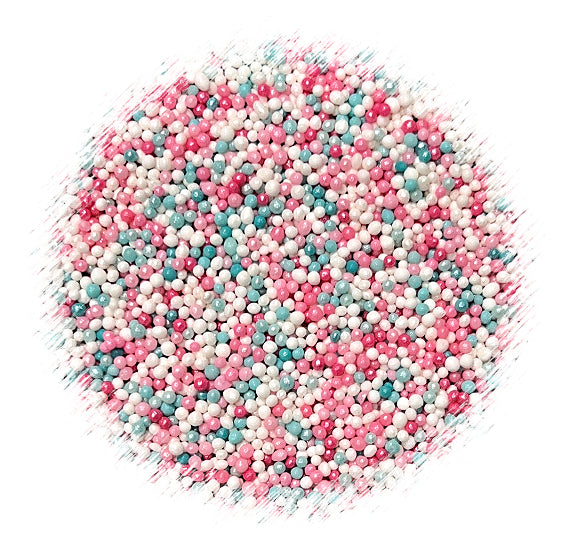 Bulk Nonpareils: Baby Girl | www.sprinklebeesweet.com