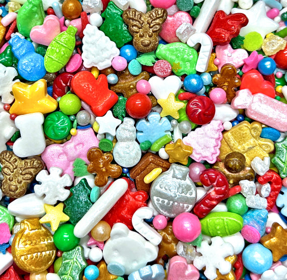 Sprinklefetti™ Christmas Sprinkle Mix: Holiday Cheer | www.sprinklebeesweet.com