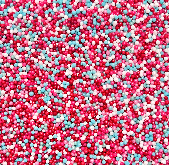 Bulk Valentine's Day Nonpareils: Be Mine | www.sprinklebeesweet.com