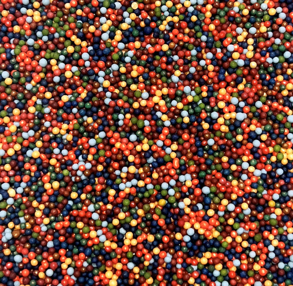 Bulk Nonpareils Mix: Farmhouse Fall | www.sprinklebeesweet.com