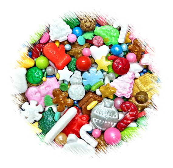 Sprinklefetti™ Christmas Sprinkle Mix: Holiday Cheer | www.sprinklebeesweet.com