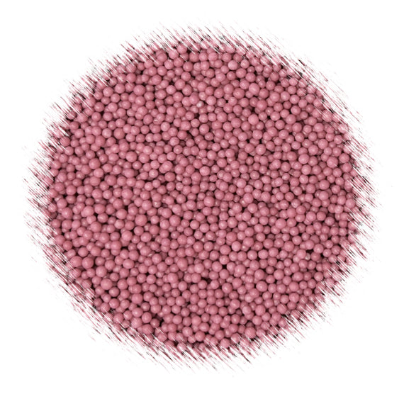Mauve Pink Nonpareils | www.sprinklebeesweet.com