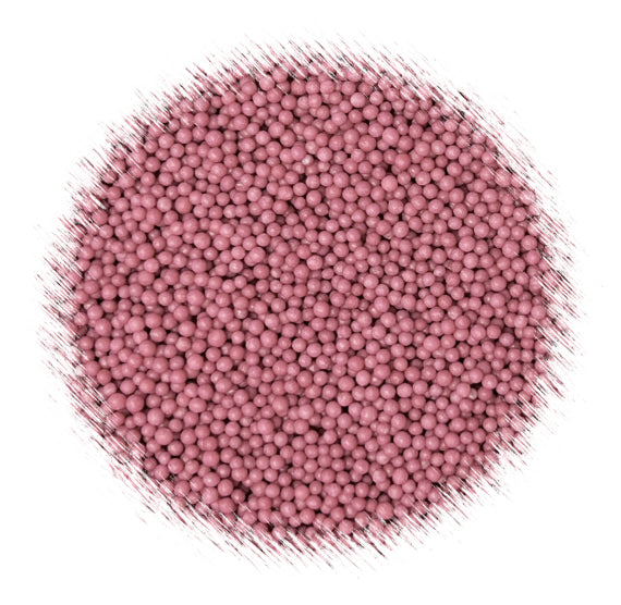 Bulk Nonpareils: Mauve Pink | www.sprinklebeesweet.com