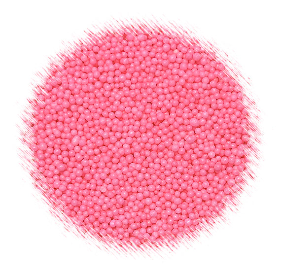Perfectly Pink Nonpareils | www.sprinklebeesweet.com